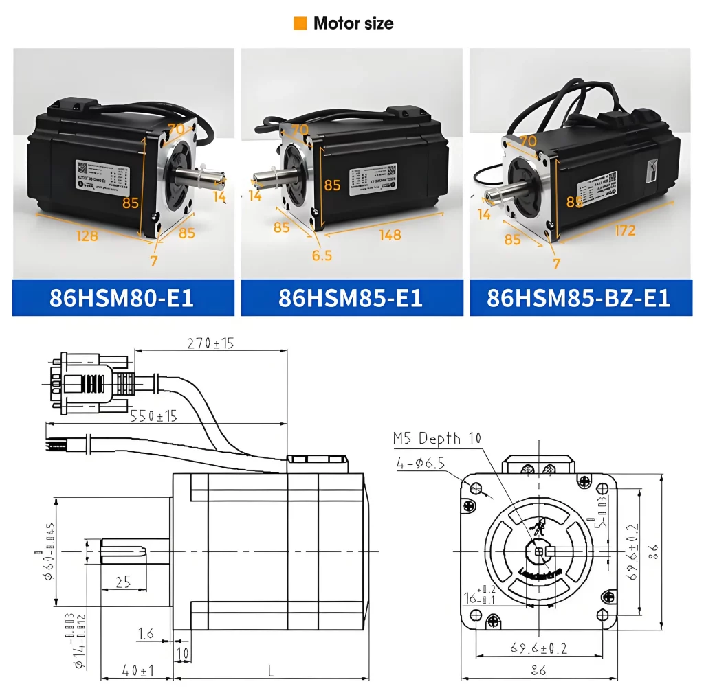 H2-758 Hybrid servo and driver