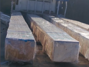 Batch shipment of foreign trade linear guides successfully dispatched, supporting overseas customers in production capacity upgrades.