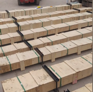 Batch shipment of foreign trade linear guides successfully dispatched, supporting overseas customers in production capacity upgrades.